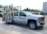 2017 GMC 2500HD Crew Cab Pickup Truck w/ Glass Racks & Toolbox