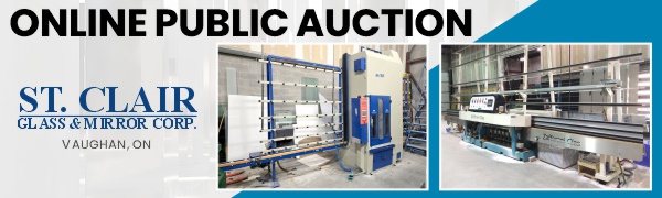 St. Clair Glass Glass Canada Auction Header